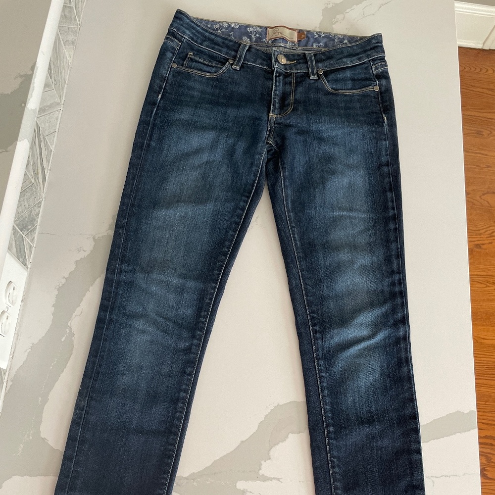 Paige classic peg jeans size 24